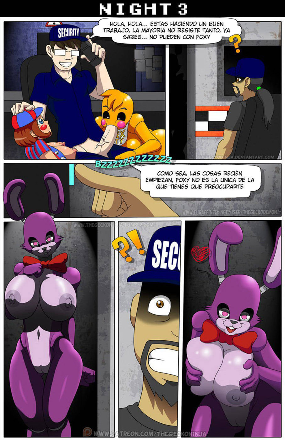 FIVE Fucks at FREDDYS