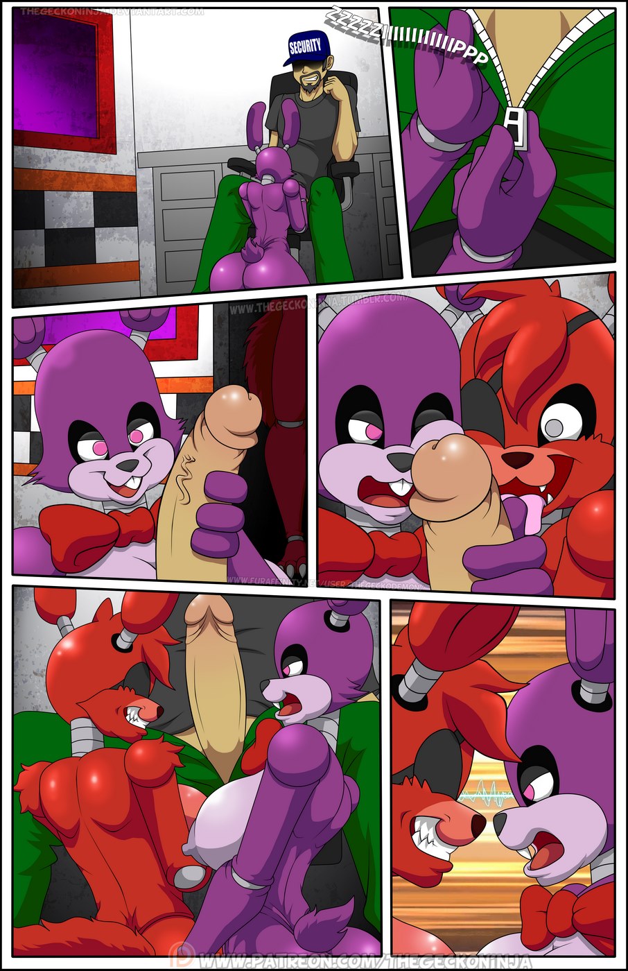 FIVE Fucks at FREDDYS