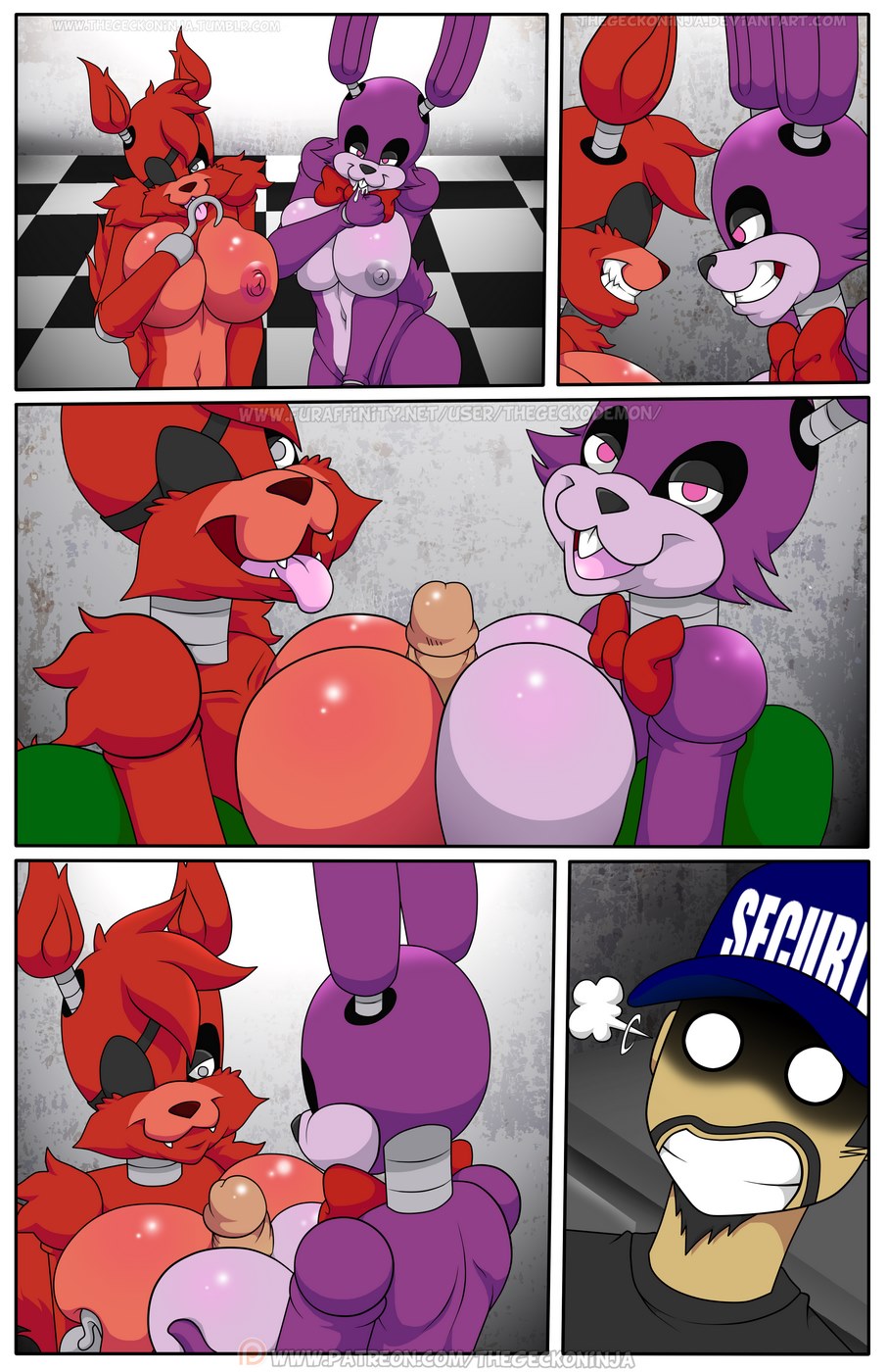 FIVE Fucks at FREDDYS