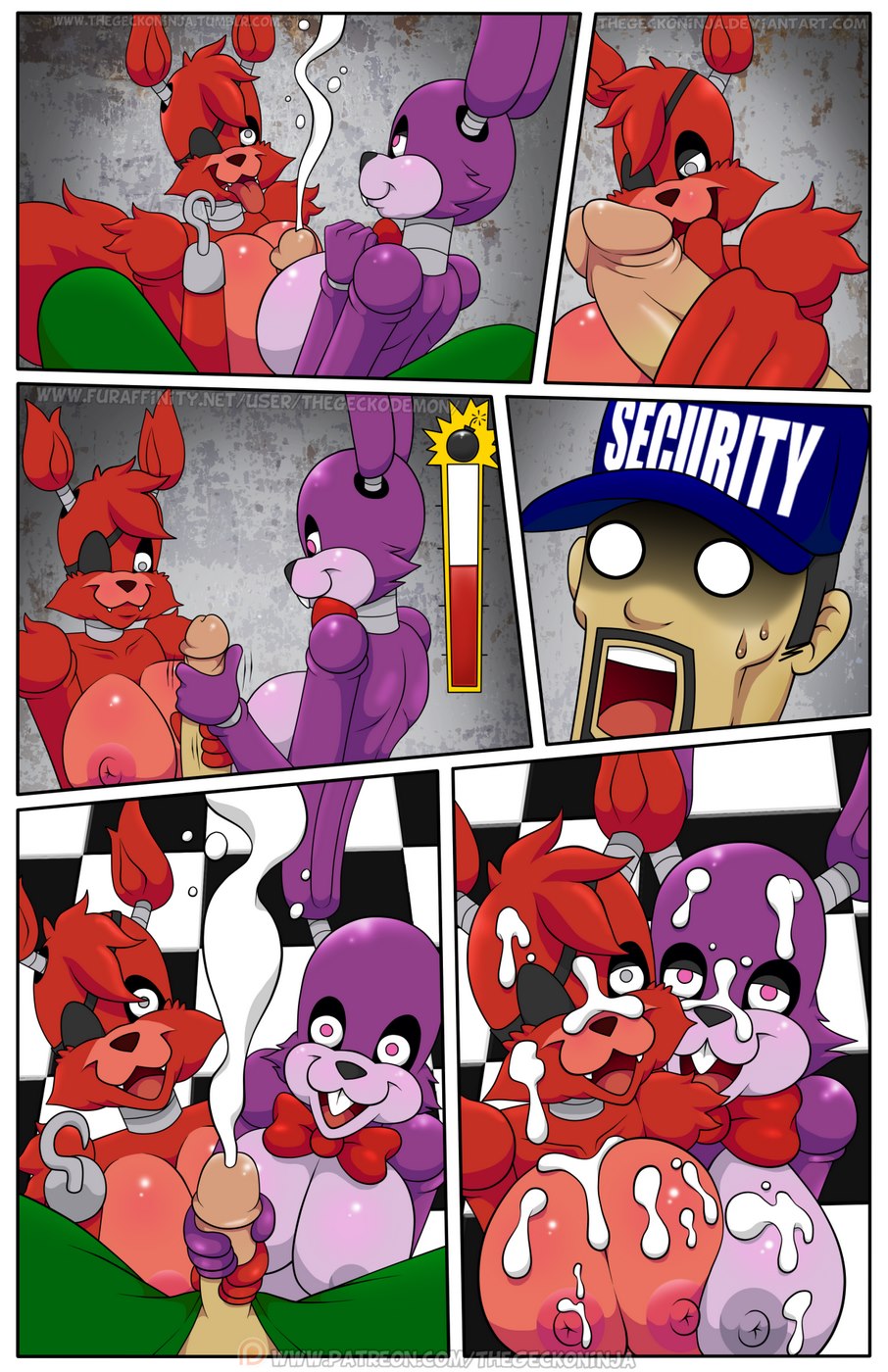 FIVE Fucks at FREDDYS