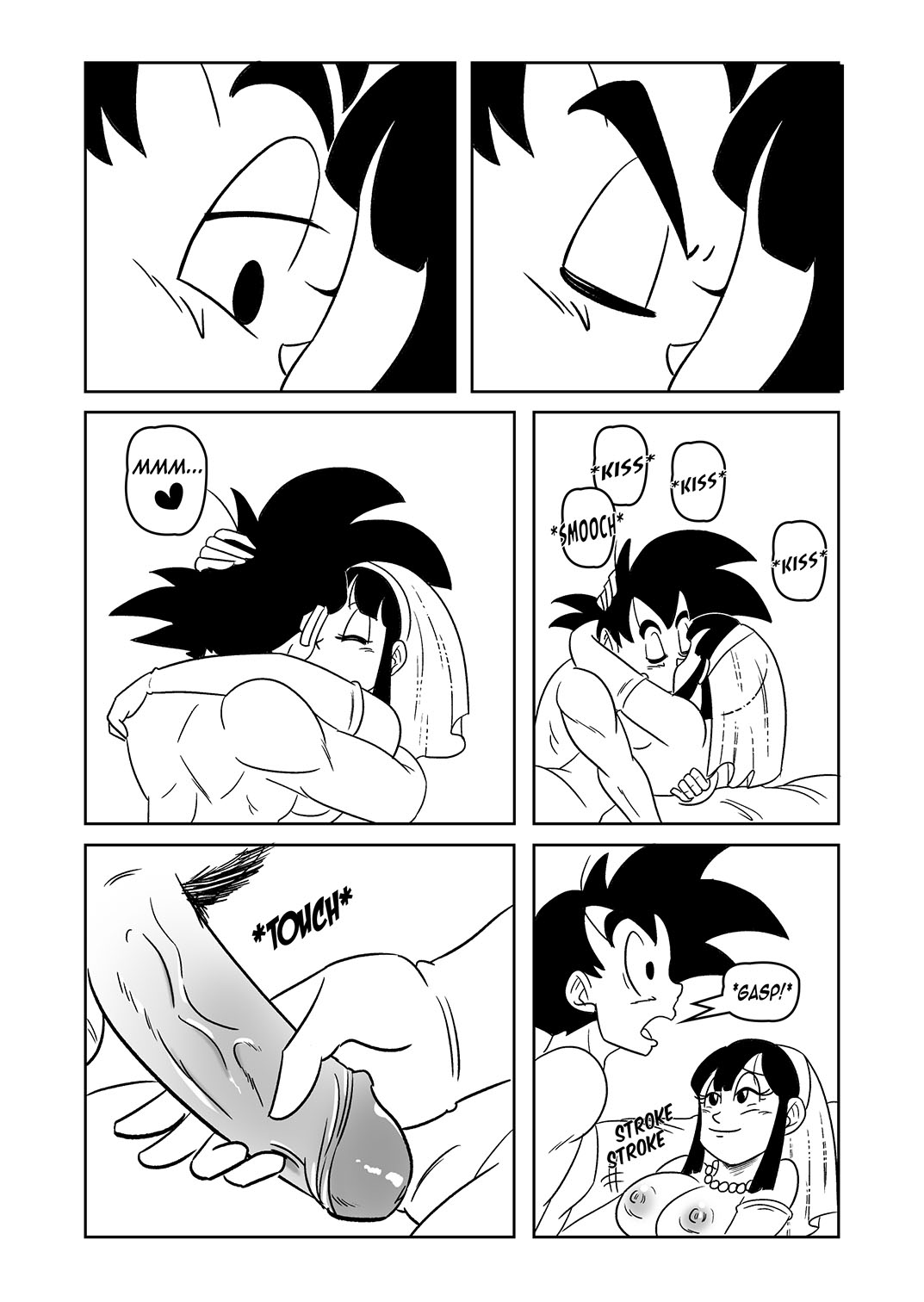 GOKU + CHICHI Wedding Night