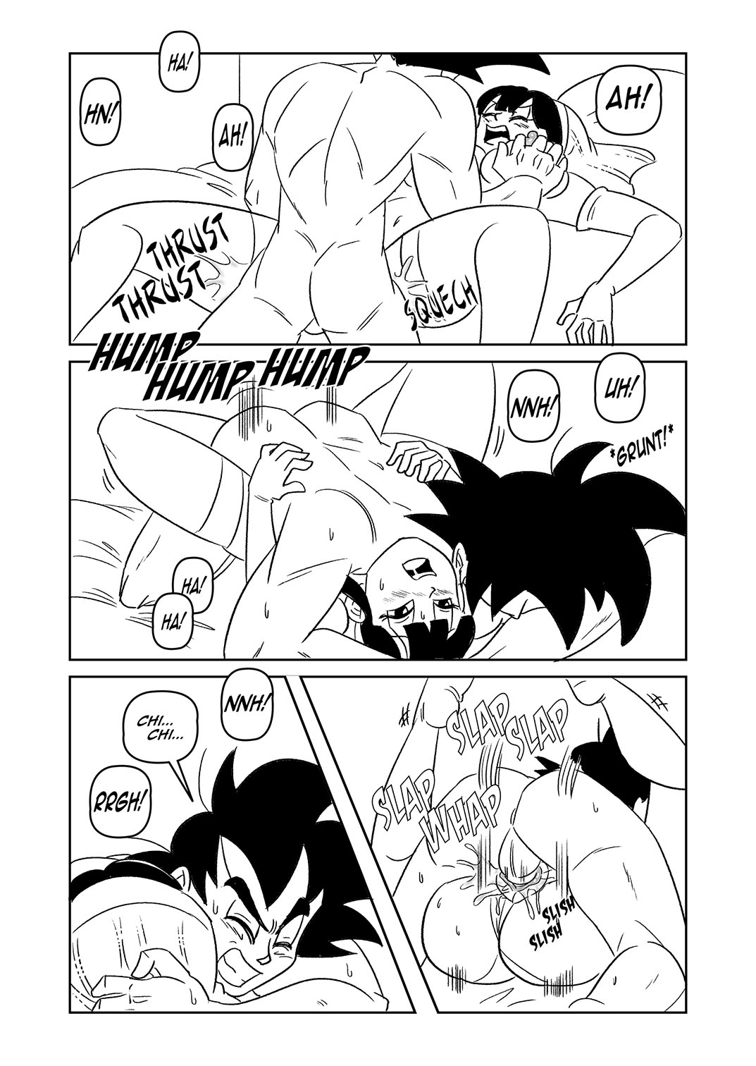 GOKU + CHICHI Wedding Night