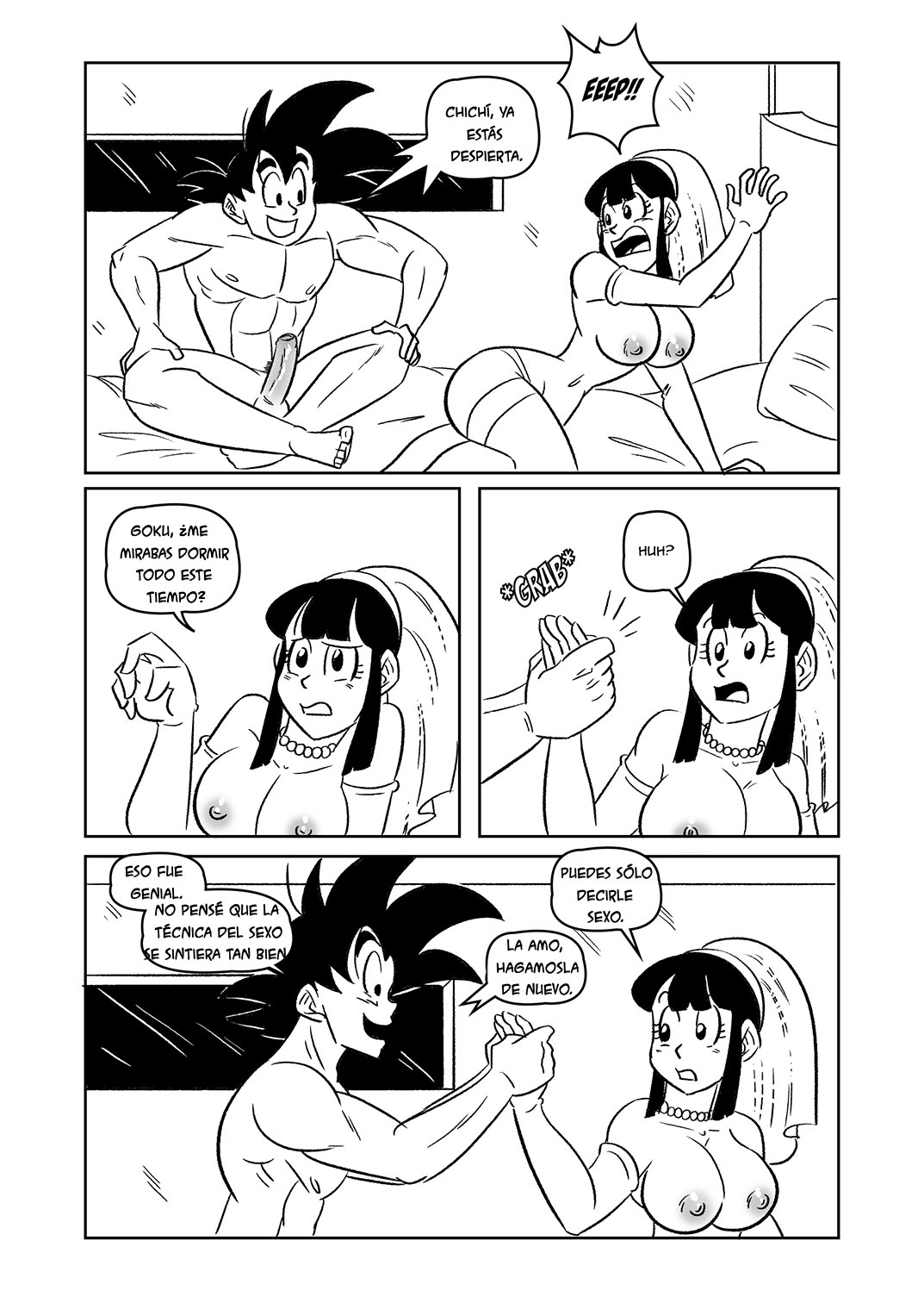 GOKU + CHICHI Wedding Night