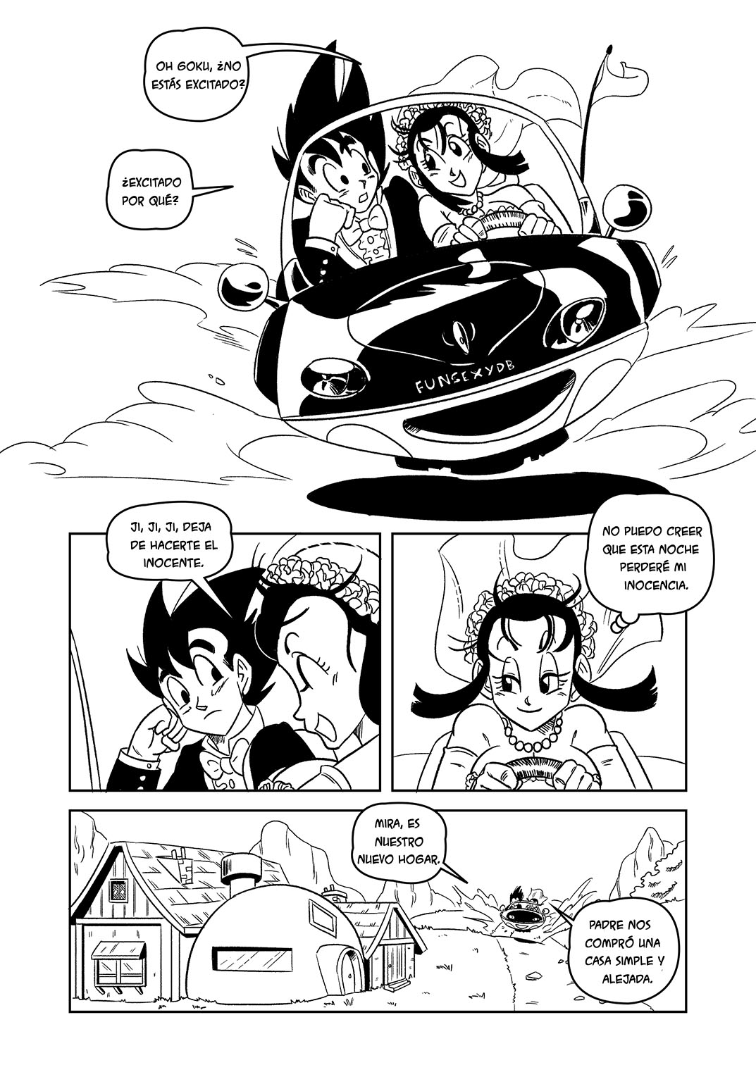 GOKU + CHICHI Wedding Night