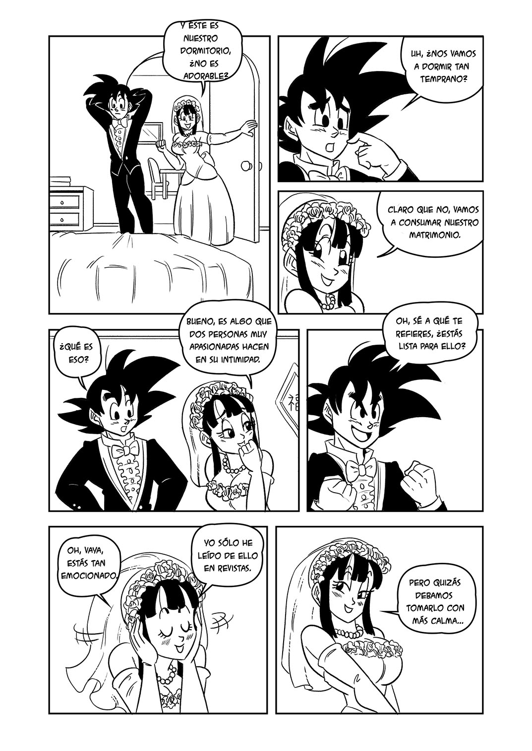 GOKU + CHICHI Wedding Night
