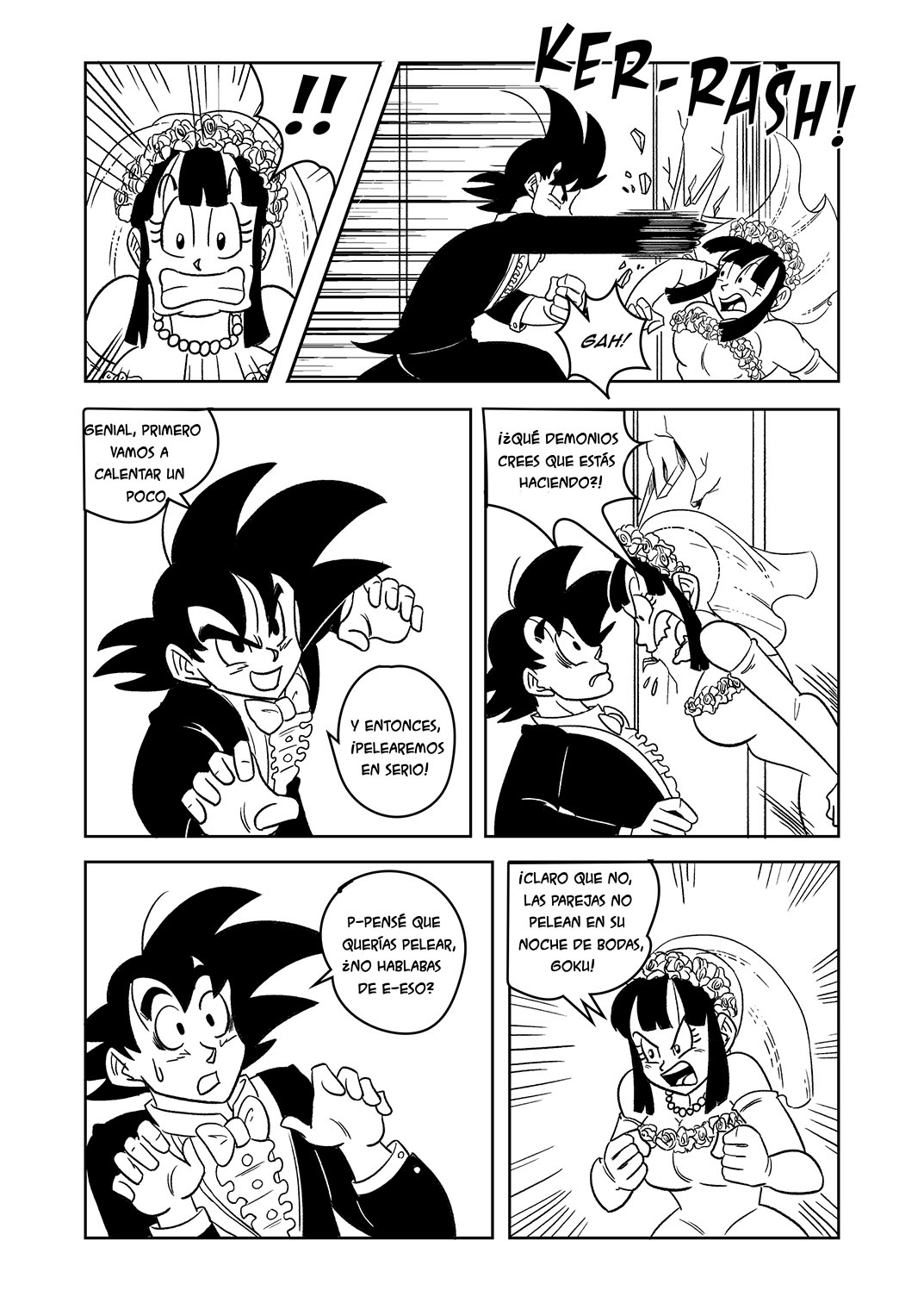 GOKU + CHICHI Wedding Night