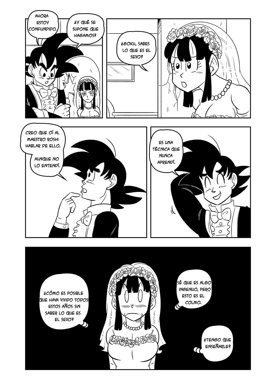 GOKU + CHICHI Wedding Night