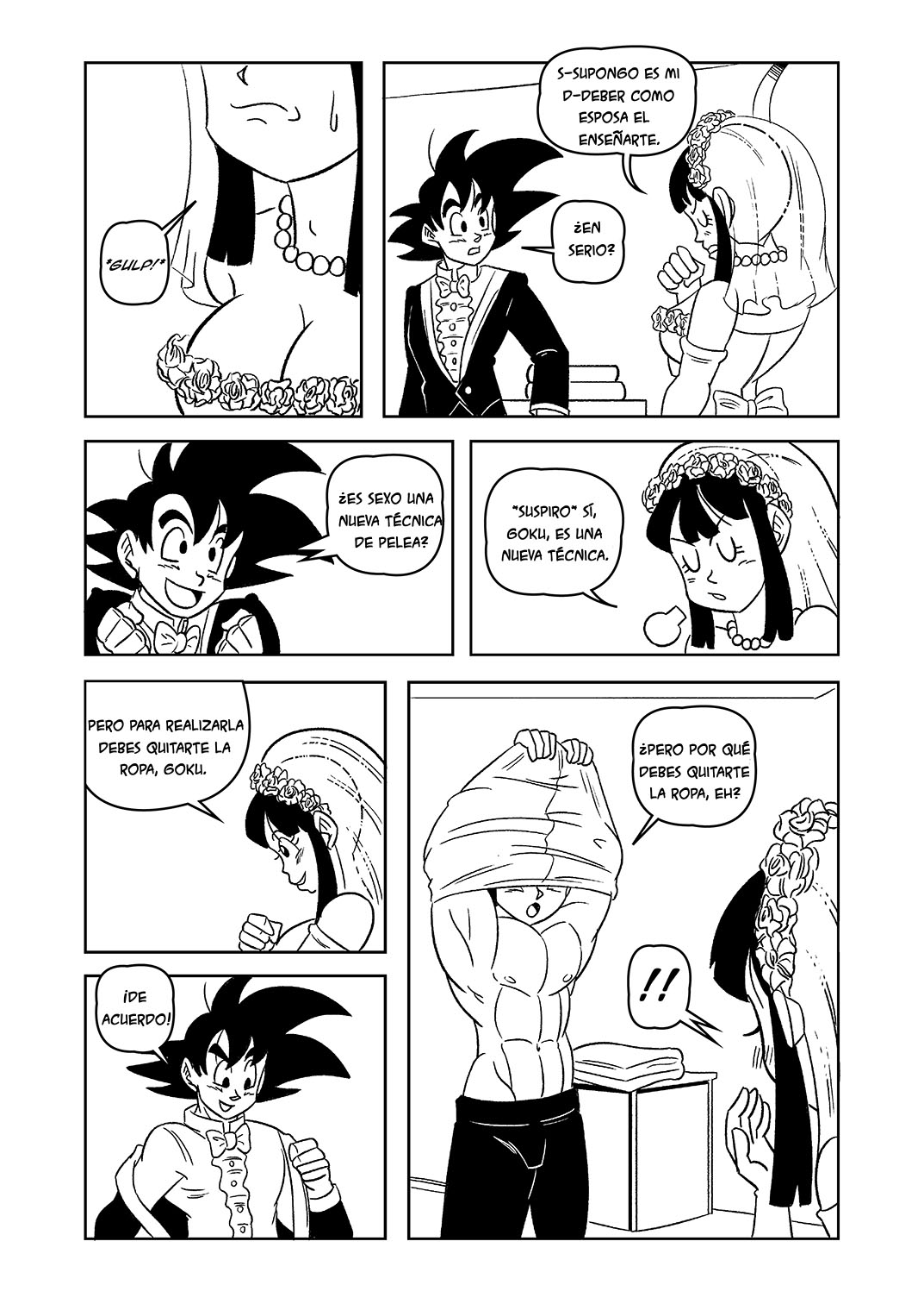 GOKU + CHICHI Wedding Night