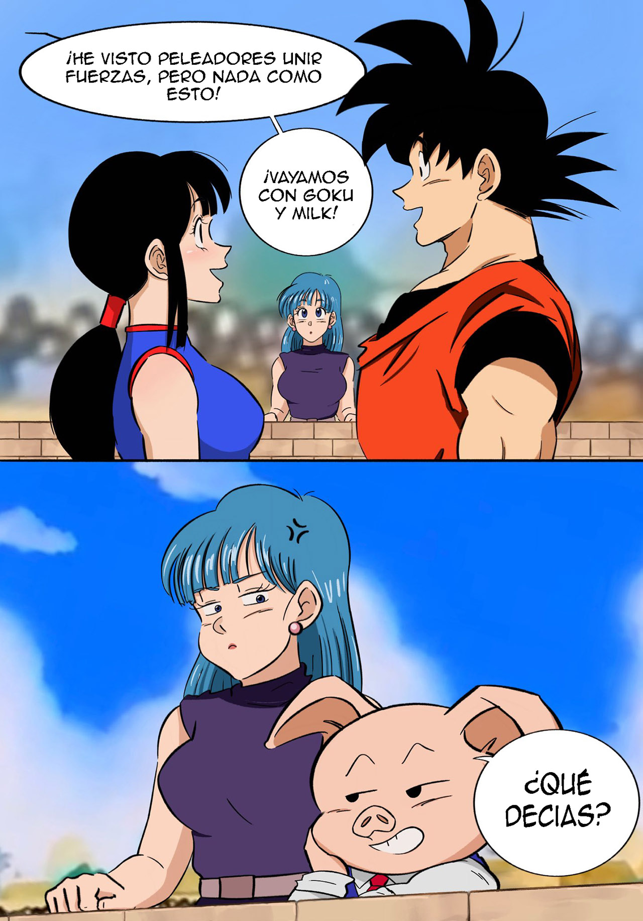 GOKU reunites with an Old FRIEND