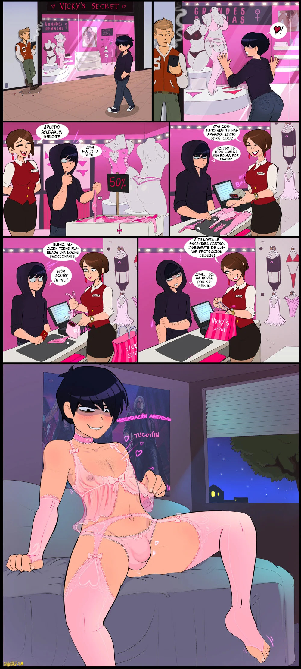 GOTH FEMBOY
