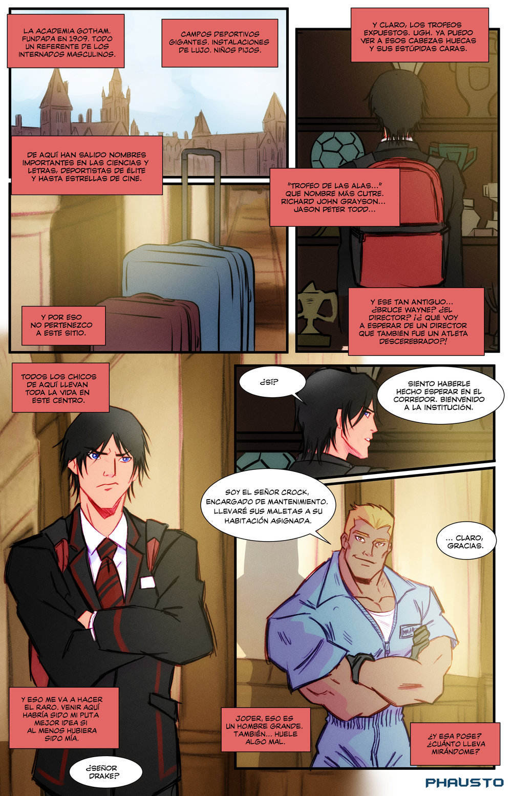 GOTHAM Academy parte 1