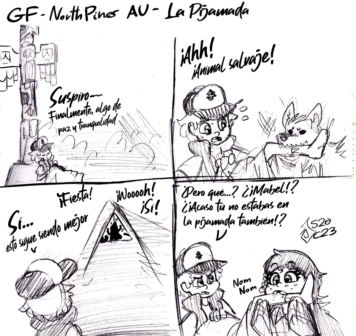GRAVITY FALLS Northpines Au