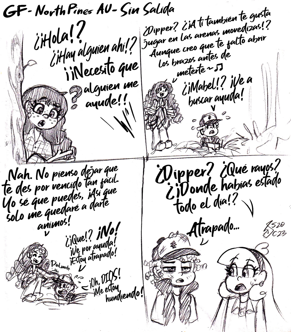 GRAVITY FALLS Northpines Au