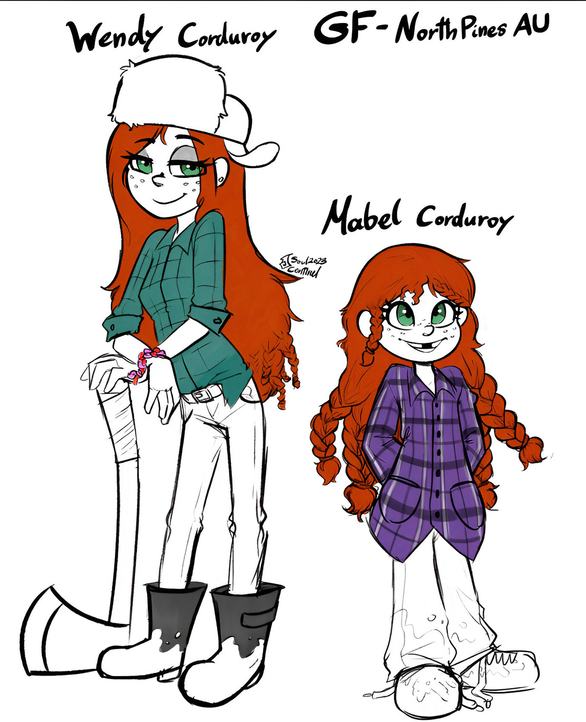 GRAVITY FALLS Northpines Au