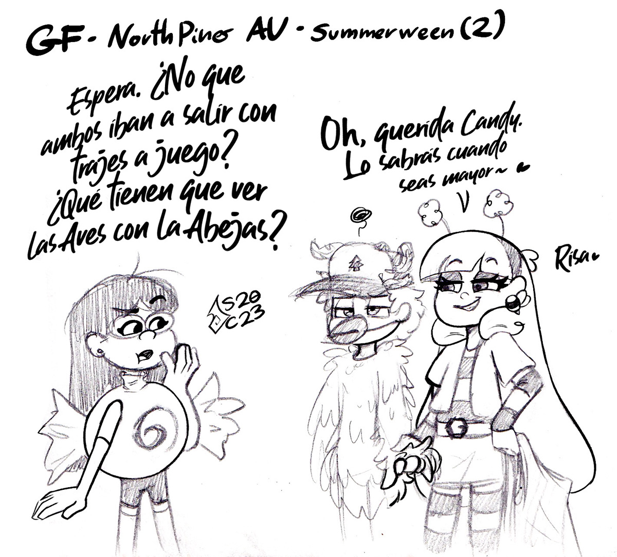 GRAVITY FALLS Northpines Au