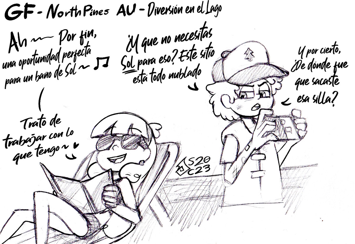 GRAVITY FALLS Northpines Au