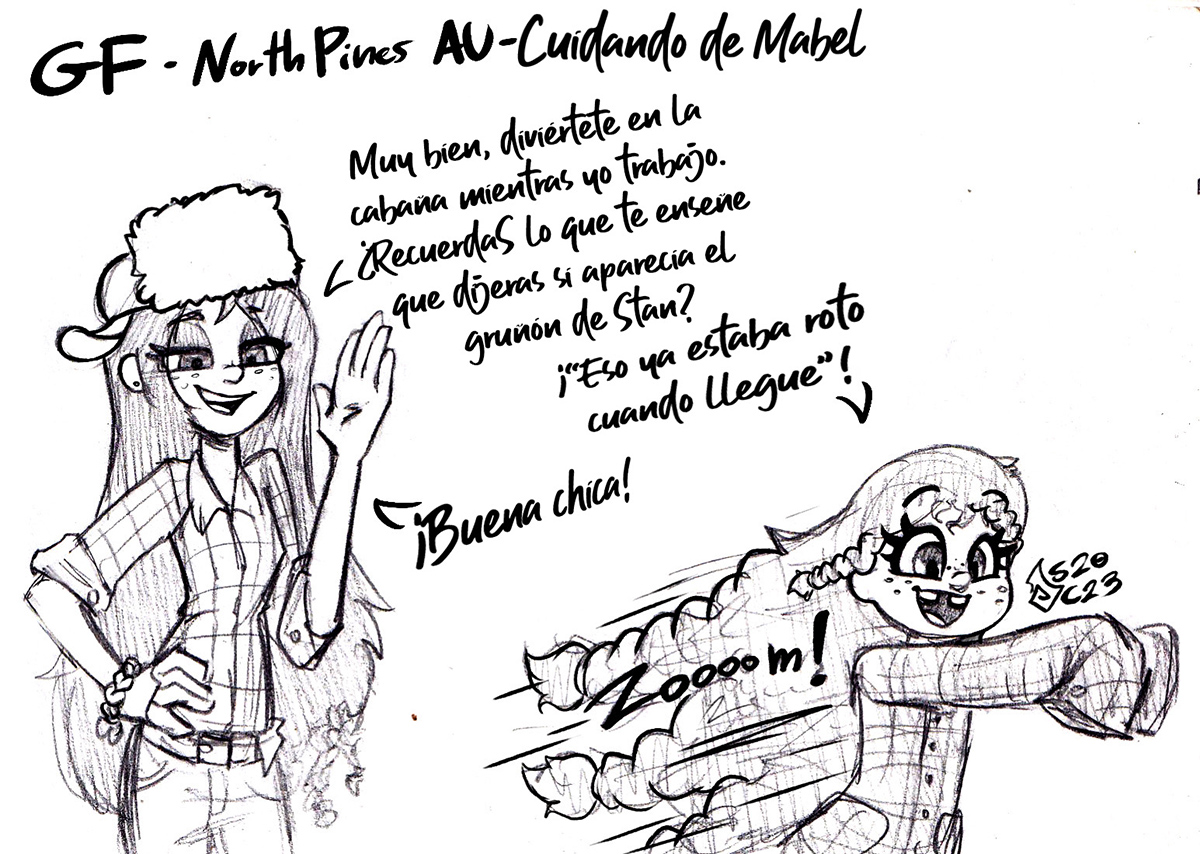 GRAVITY FALLS Northpines Au