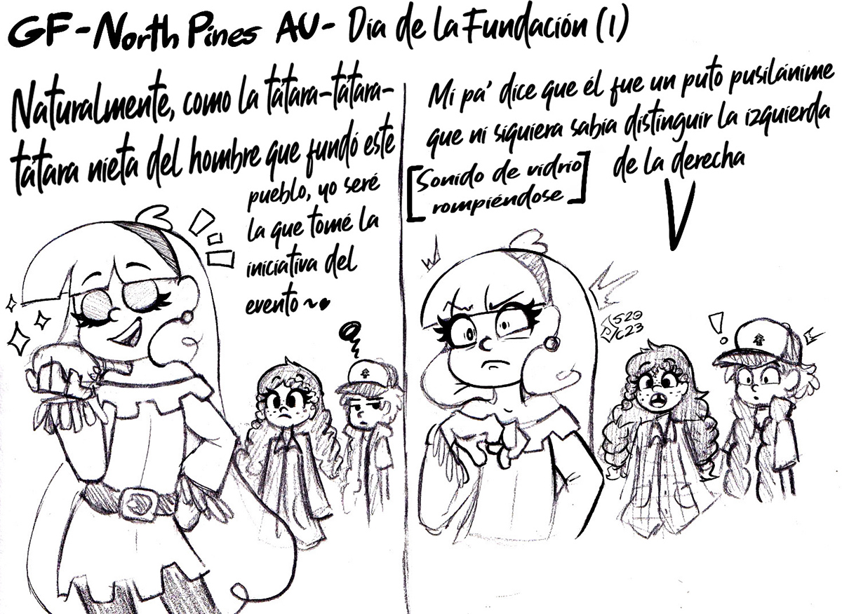 GRAVITY FALLS Northpines Au