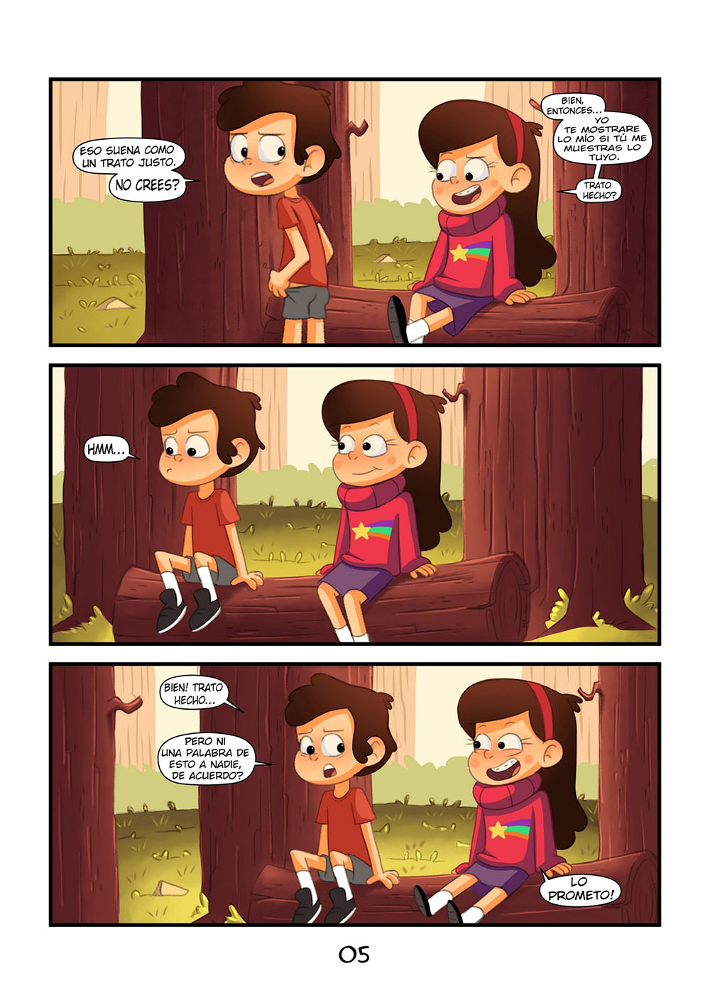 GRAVITY FALLS - Secretos en el Bosque