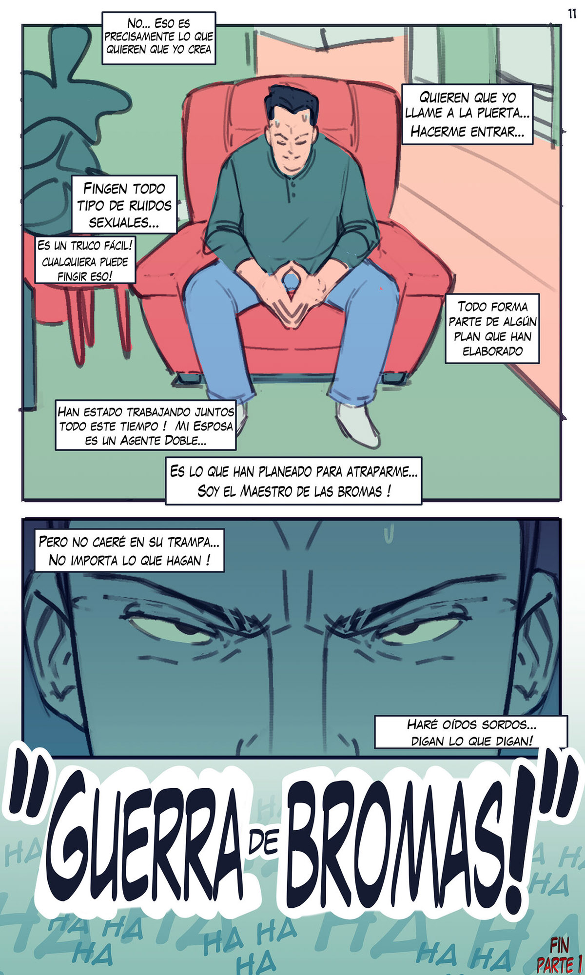 GUERRA de BROMAS