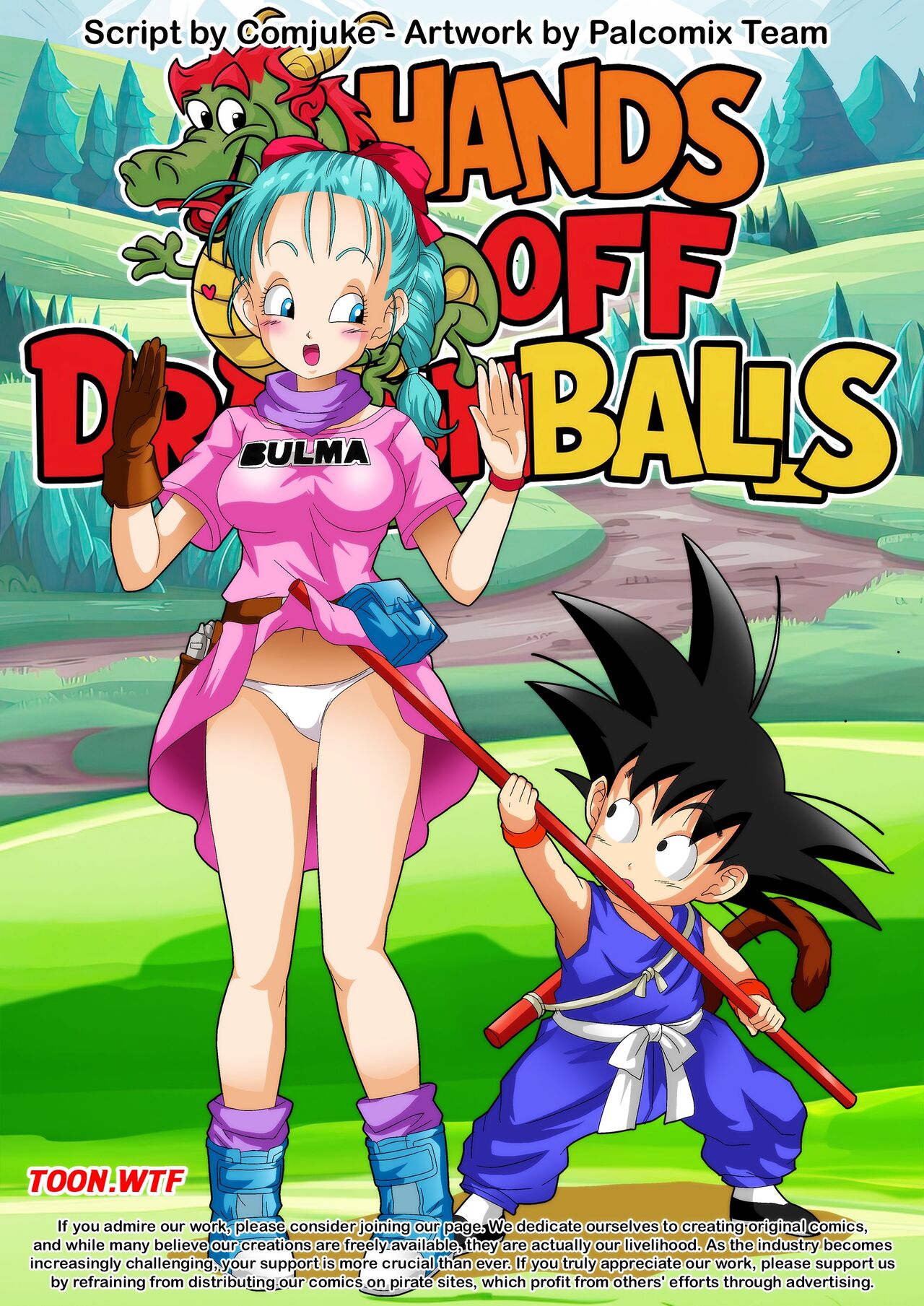 Hands off DRAGON BALLS