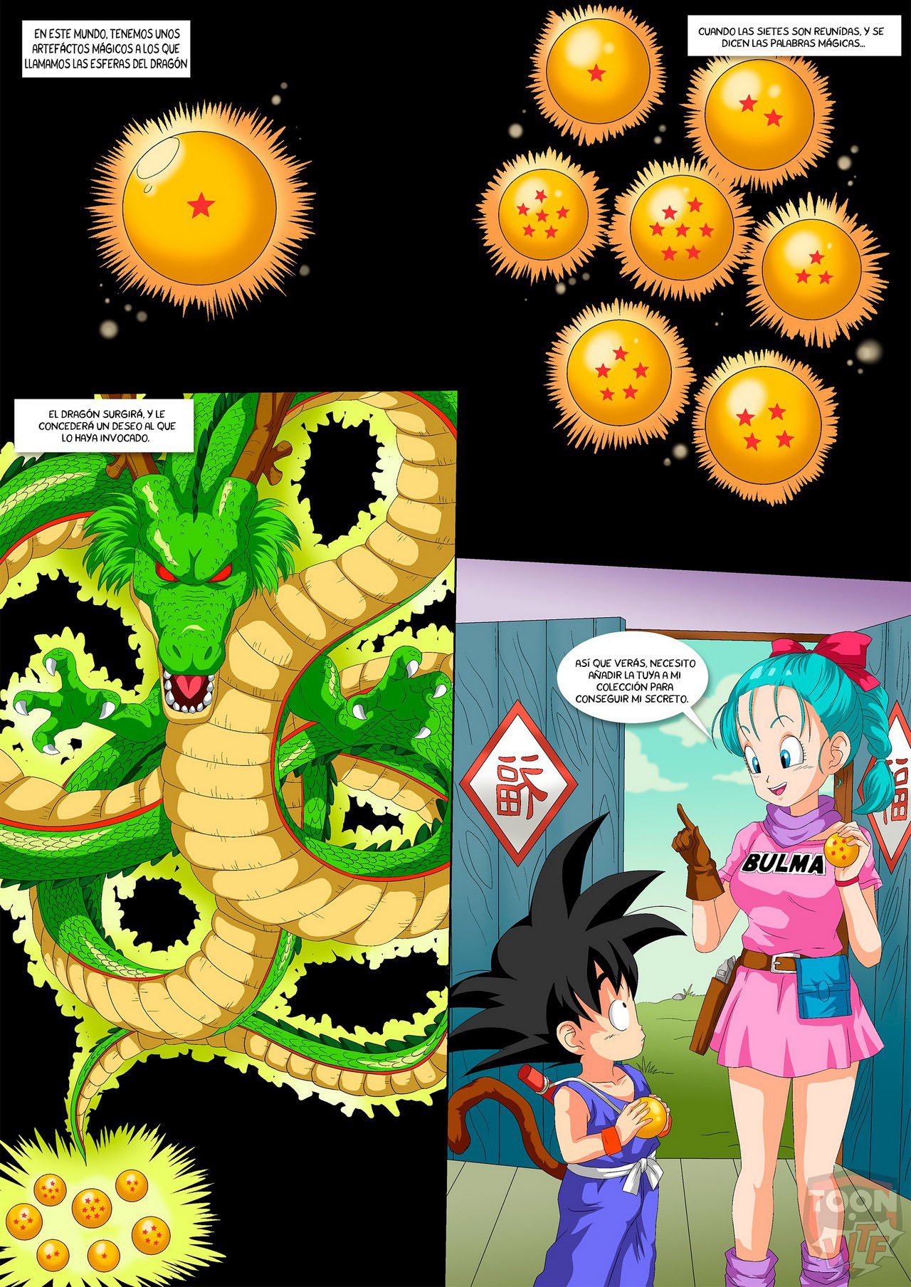 Hands off DRAGON BALLS