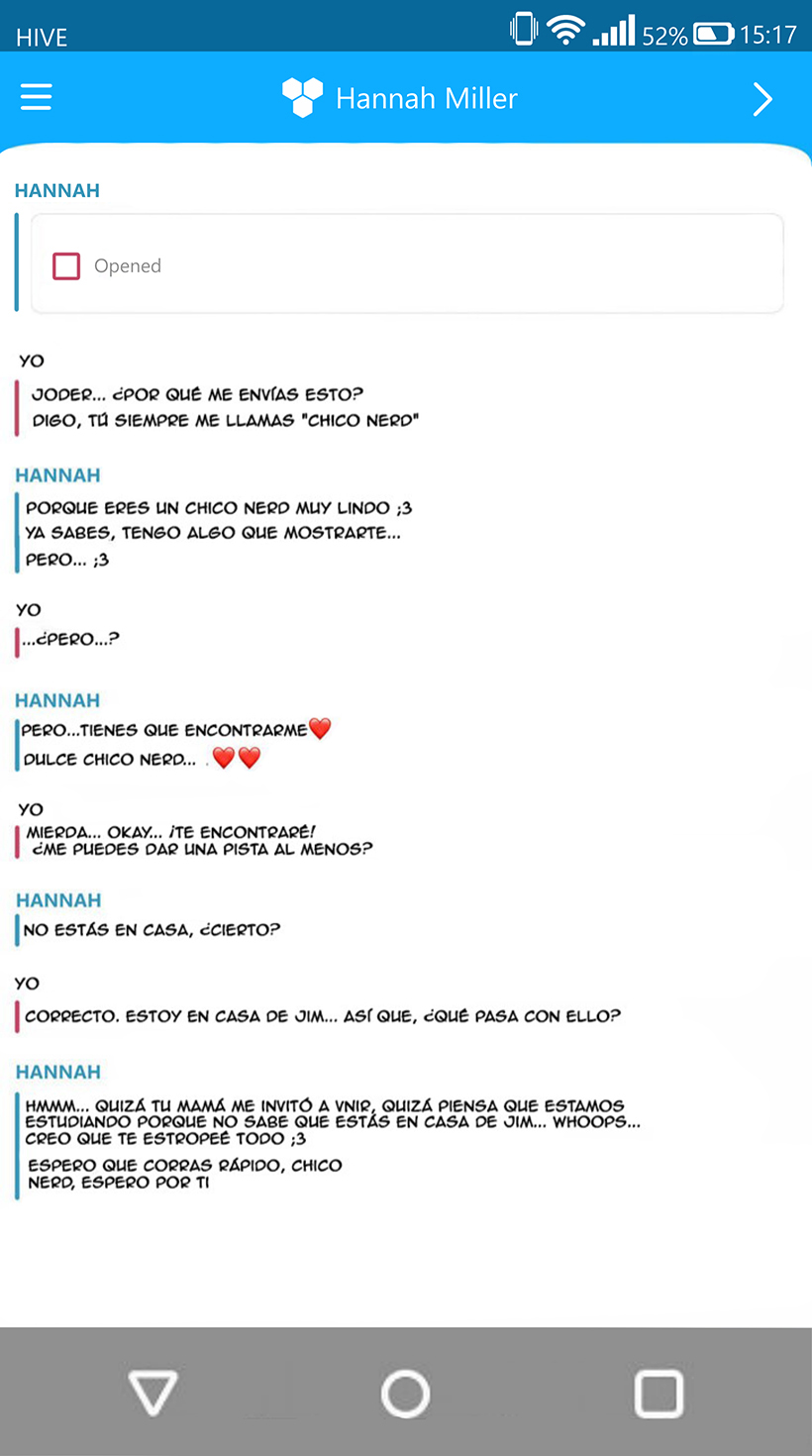 HANNAH parte 1