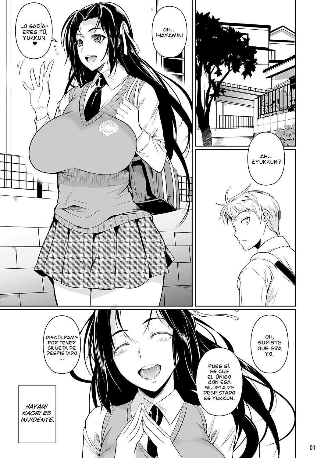 Hayami-san es INVIDENTE parte 1