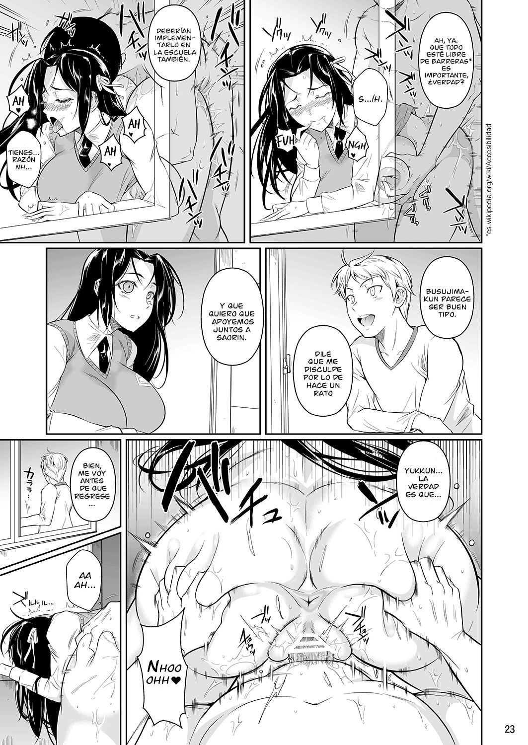 Hayami-san es INVIDENTE parte 1