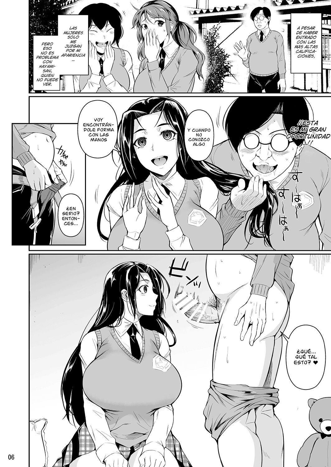 Hayami-san es INVIDENTE parte 1