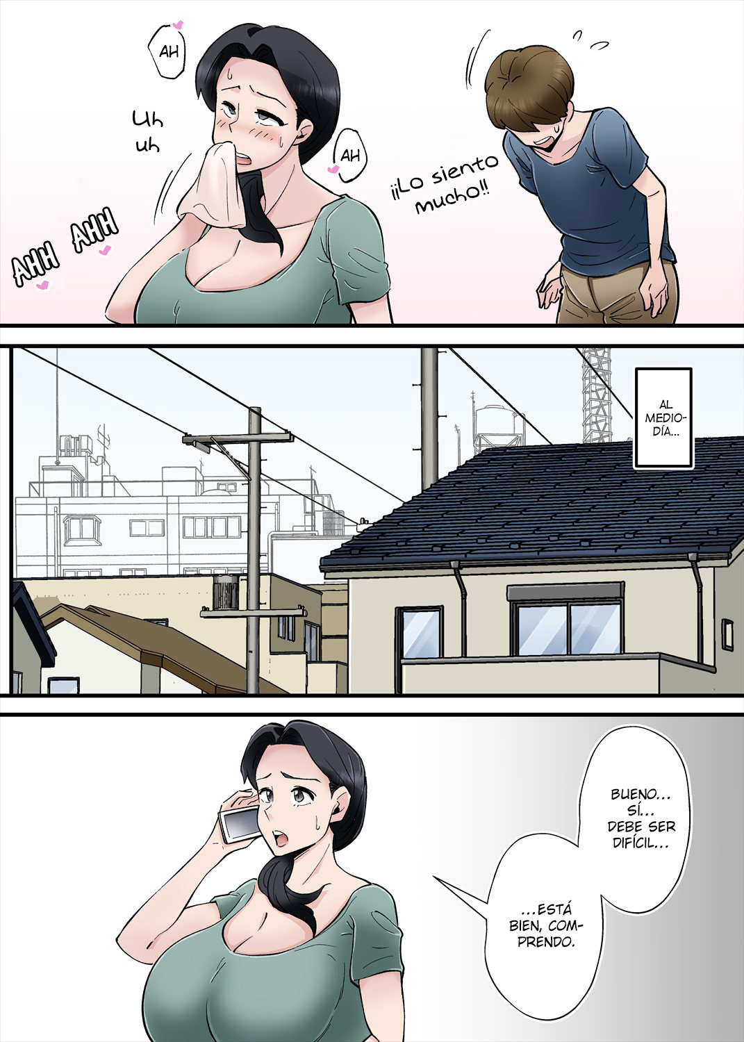 HENTAI KANSOKU Yome no Bakunyuu Kaa-chan o Netoritai