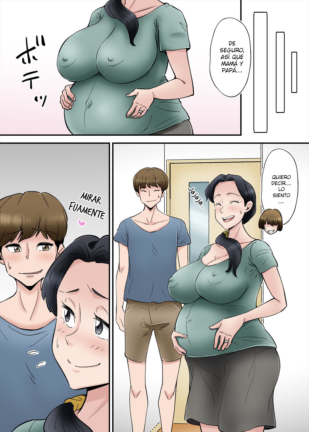 HENTAI KANSOKU Yome no Bakunyuu Kaa-chan o Netoritai