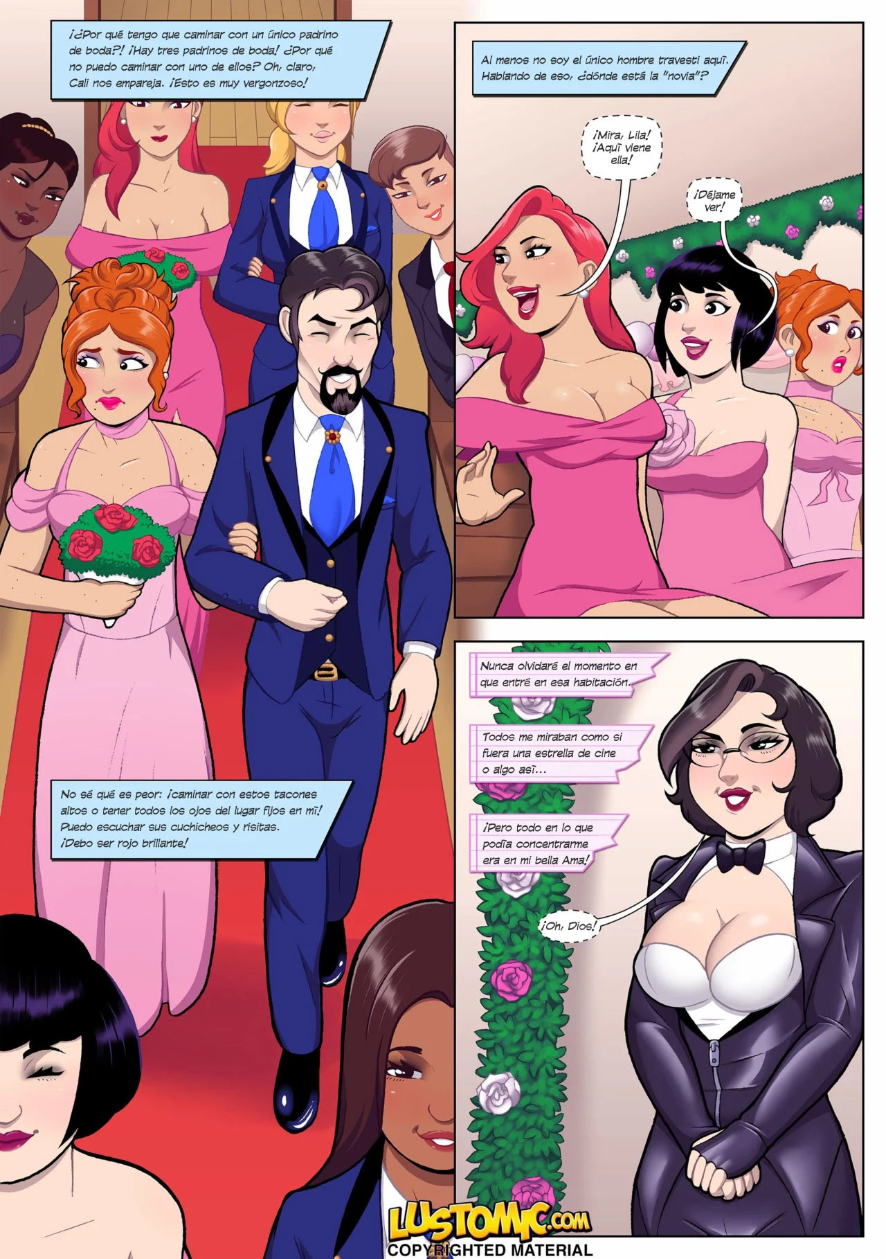 Her SISSY BRIDE