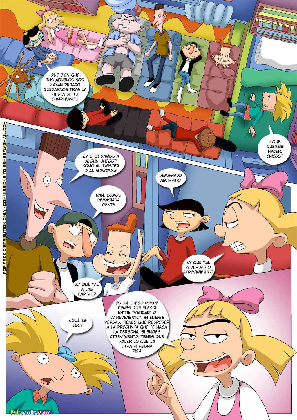 HEY ARNOLD - Tras la Fiesta