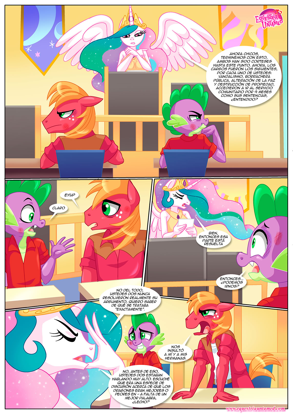 How EQUESTRIA Settles Disputes