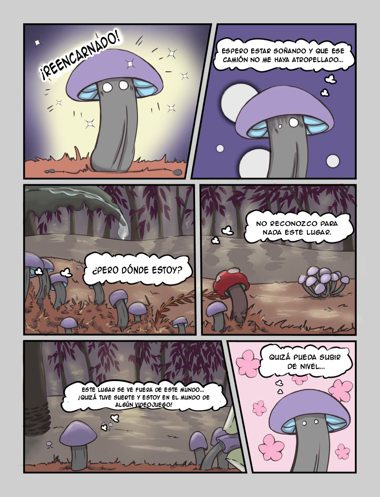 I was REINCARNATED as a Mushroom!