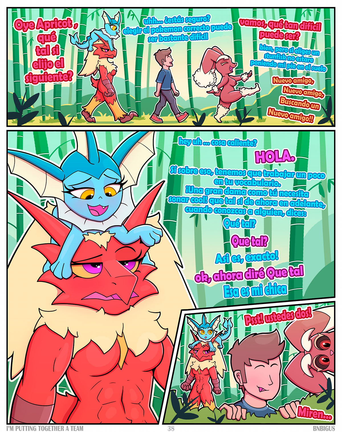 Im PUTTING Together a TEAM