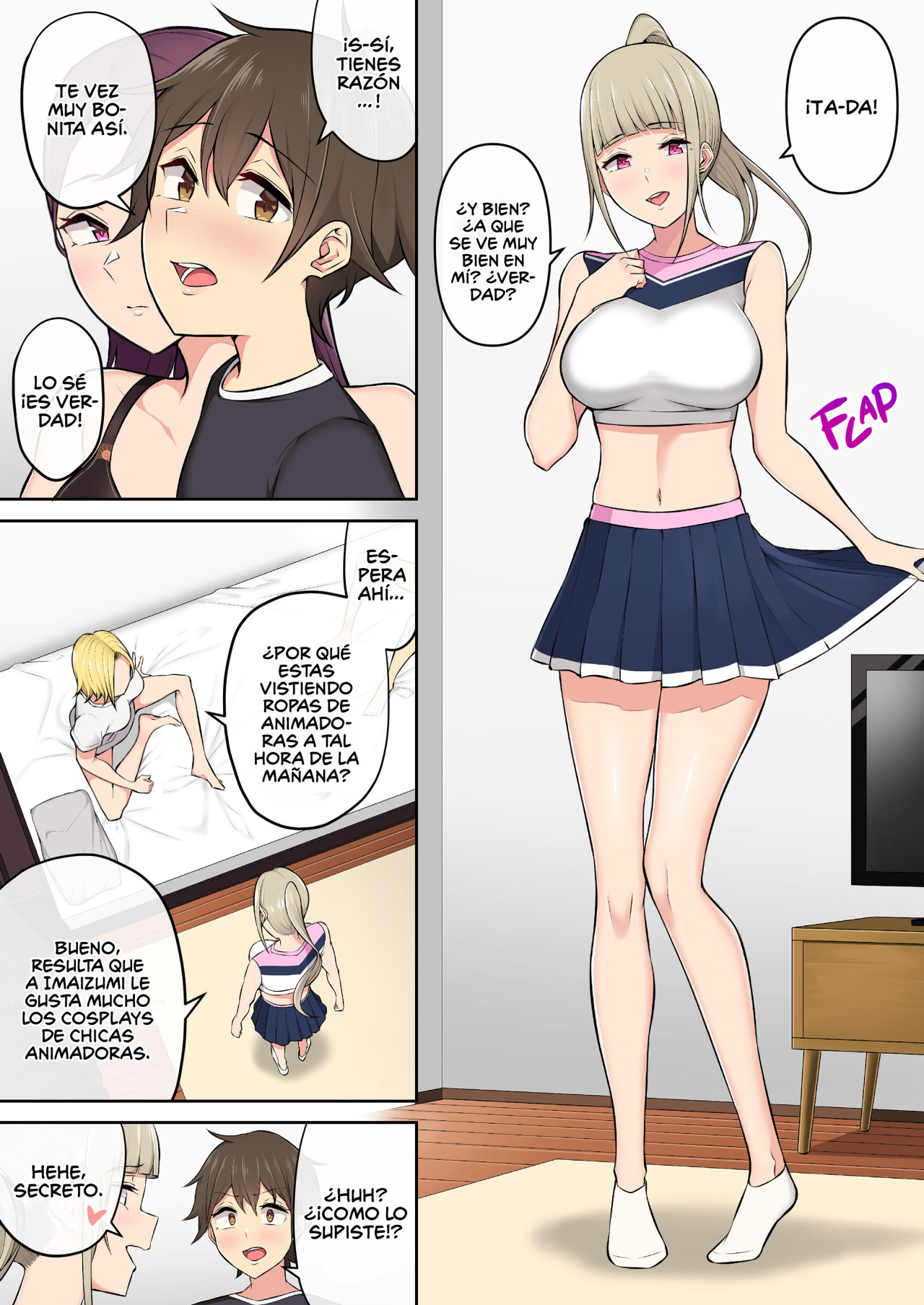 IMAIZUMI lleva a todas las GYARUS a su CASA parte 3