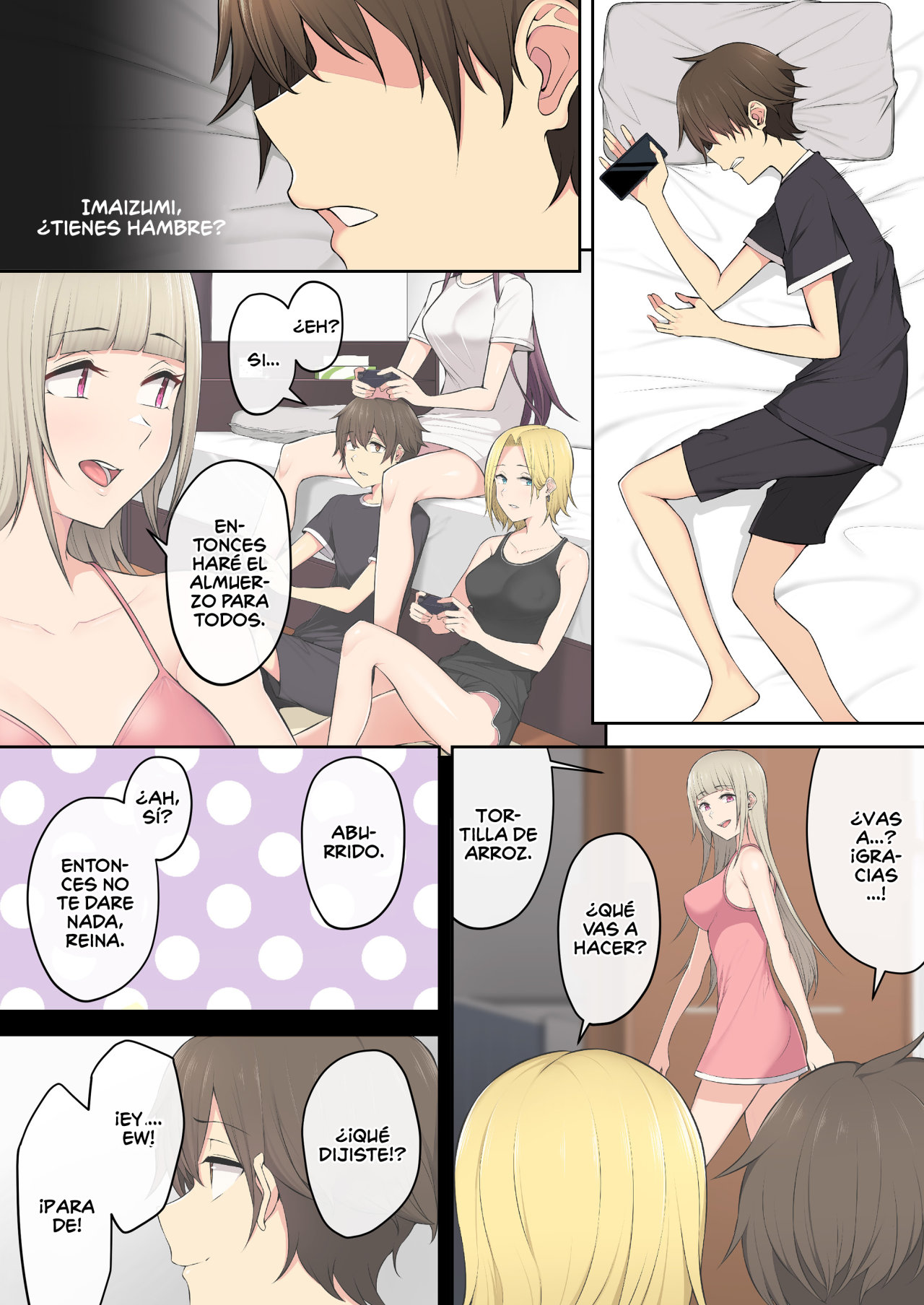 IMAIZUMI lleva a todas las GYARUS a su CASA parte 3