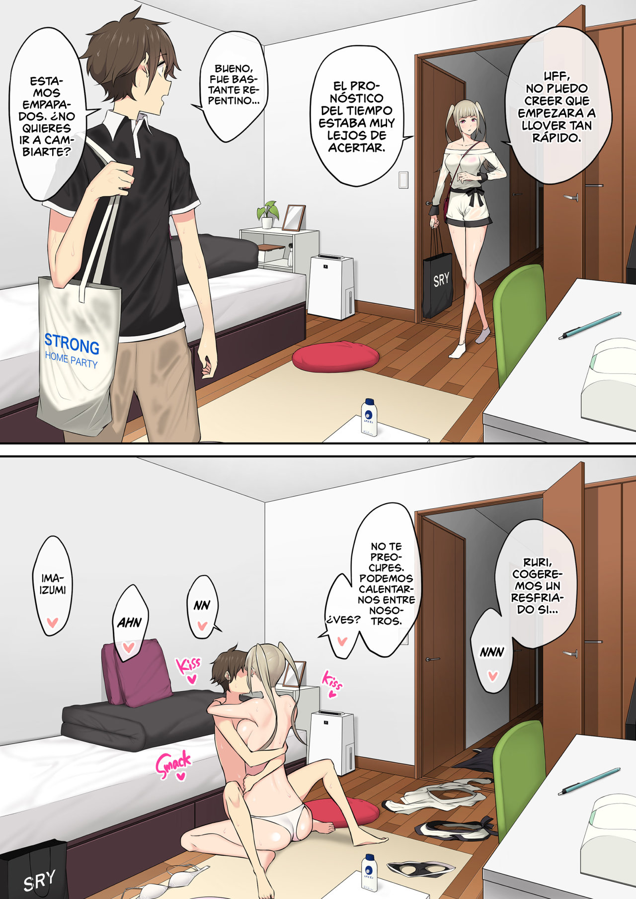 IMAIZUMI lleva a todas las GYARUS a su CASA parte 3