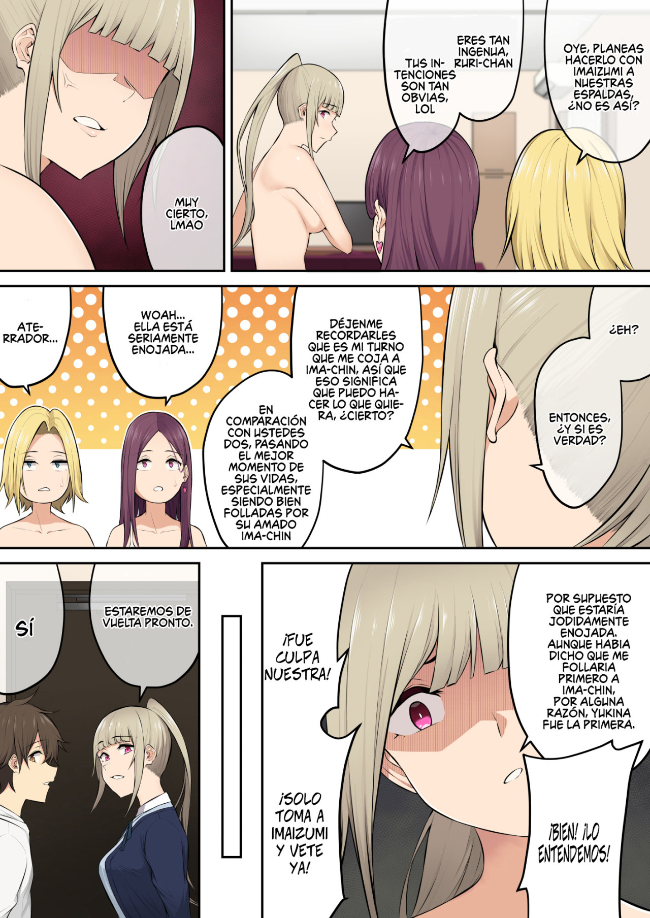 IMAIZUMI lleva a todas las GYARUS a su CASA parte 4