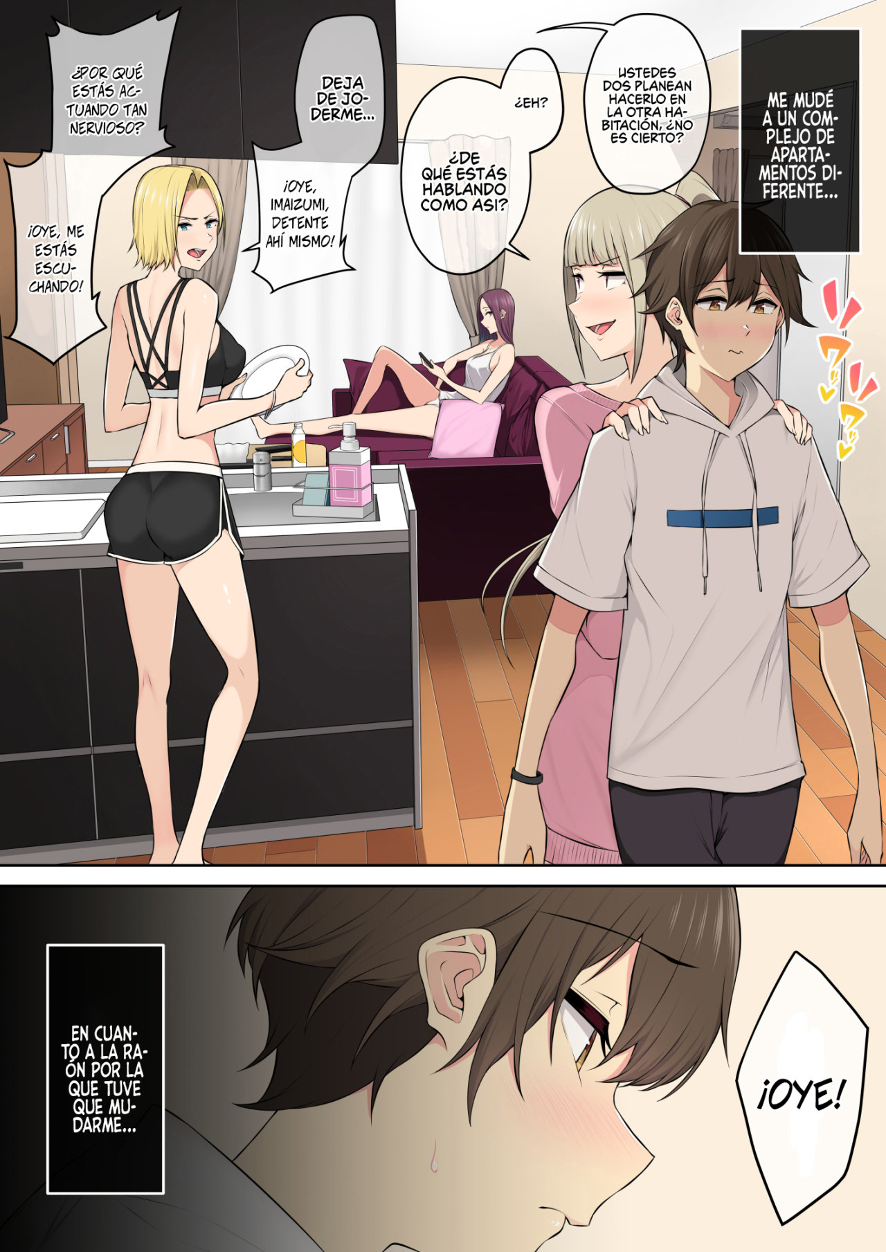 IMAIZUMI lleva a todas las GYARUS a su CASA parte 4