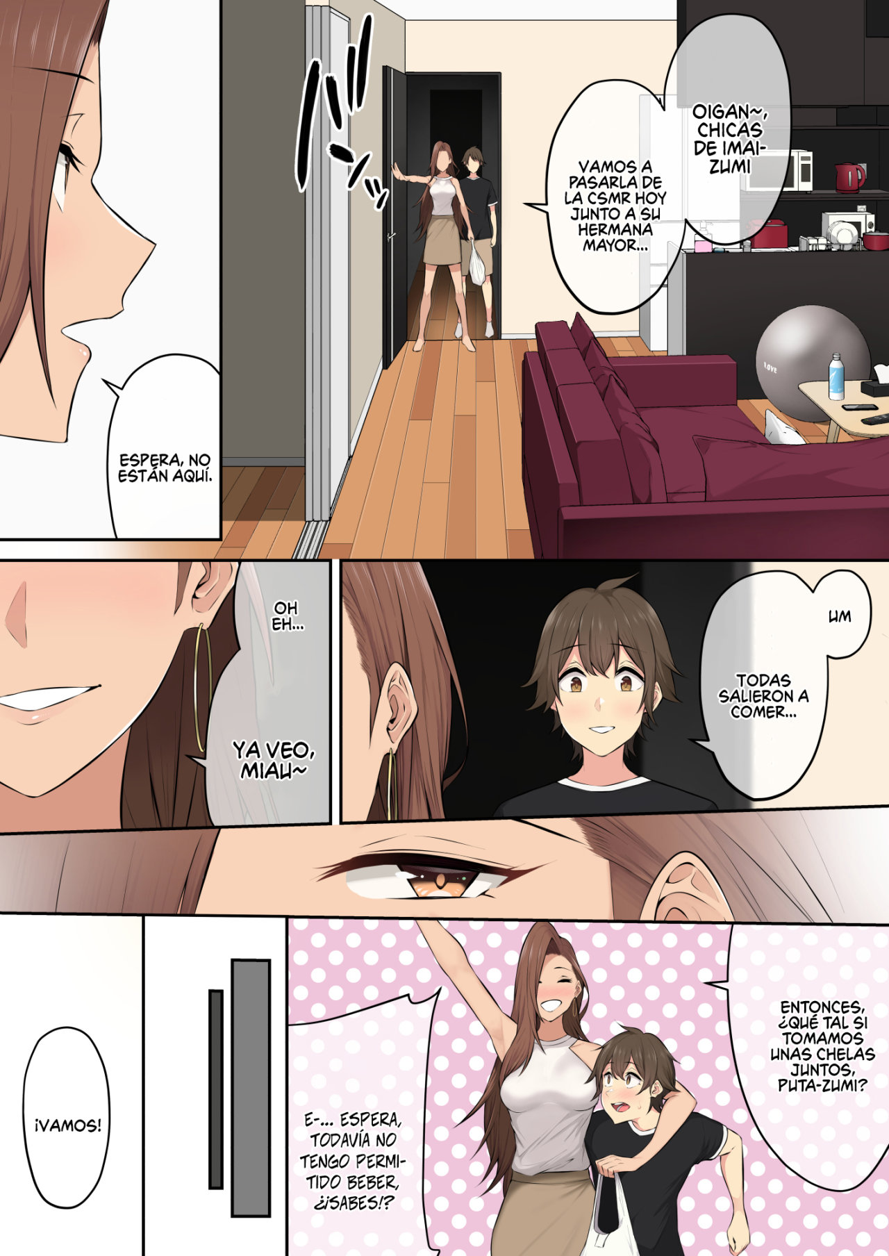 IMAIZUMI lleva a todas las GYARUS a su CASA parte 4
