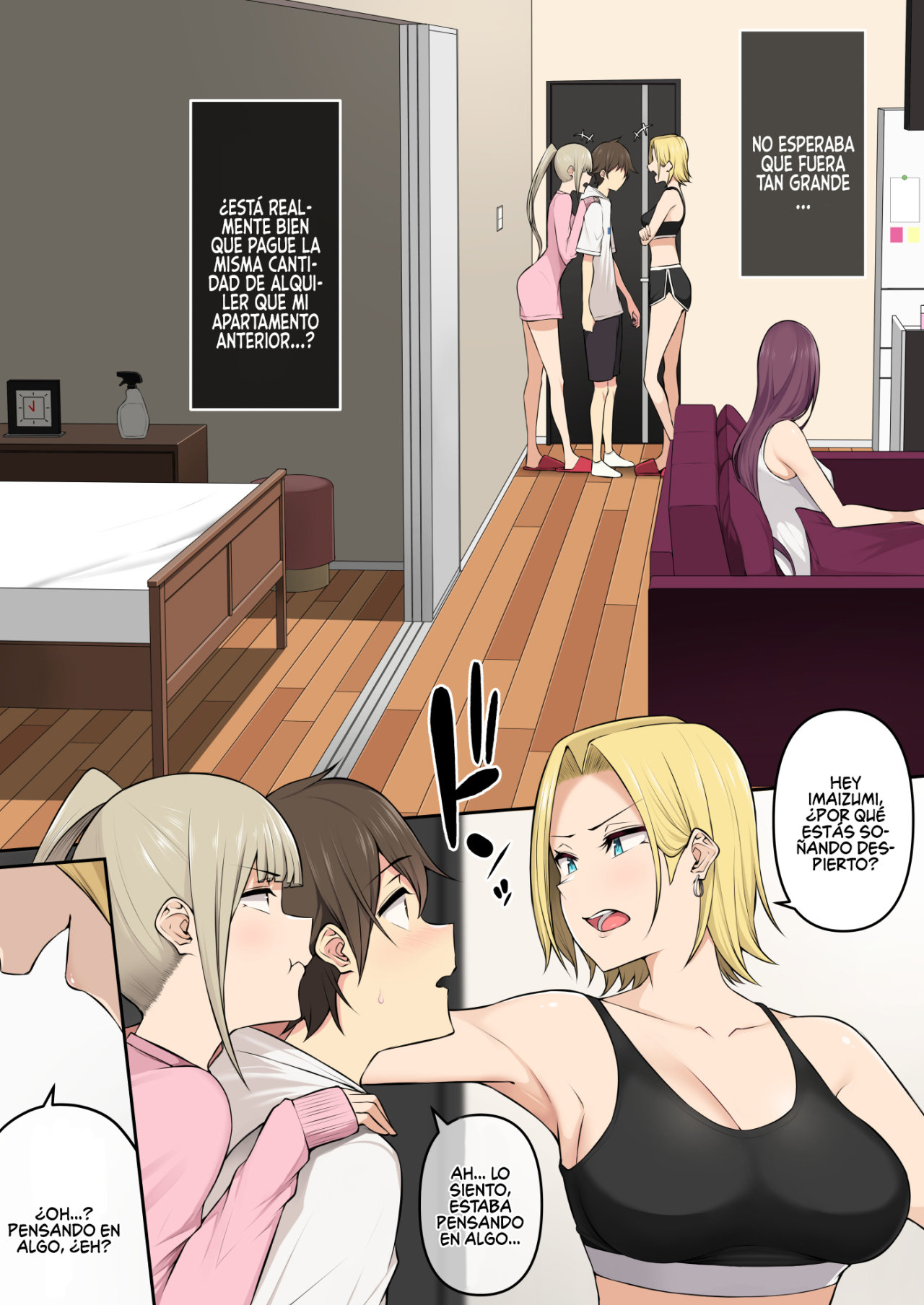 IMAIZUMI lleva a todas las GYARUS a su CASA parte 4