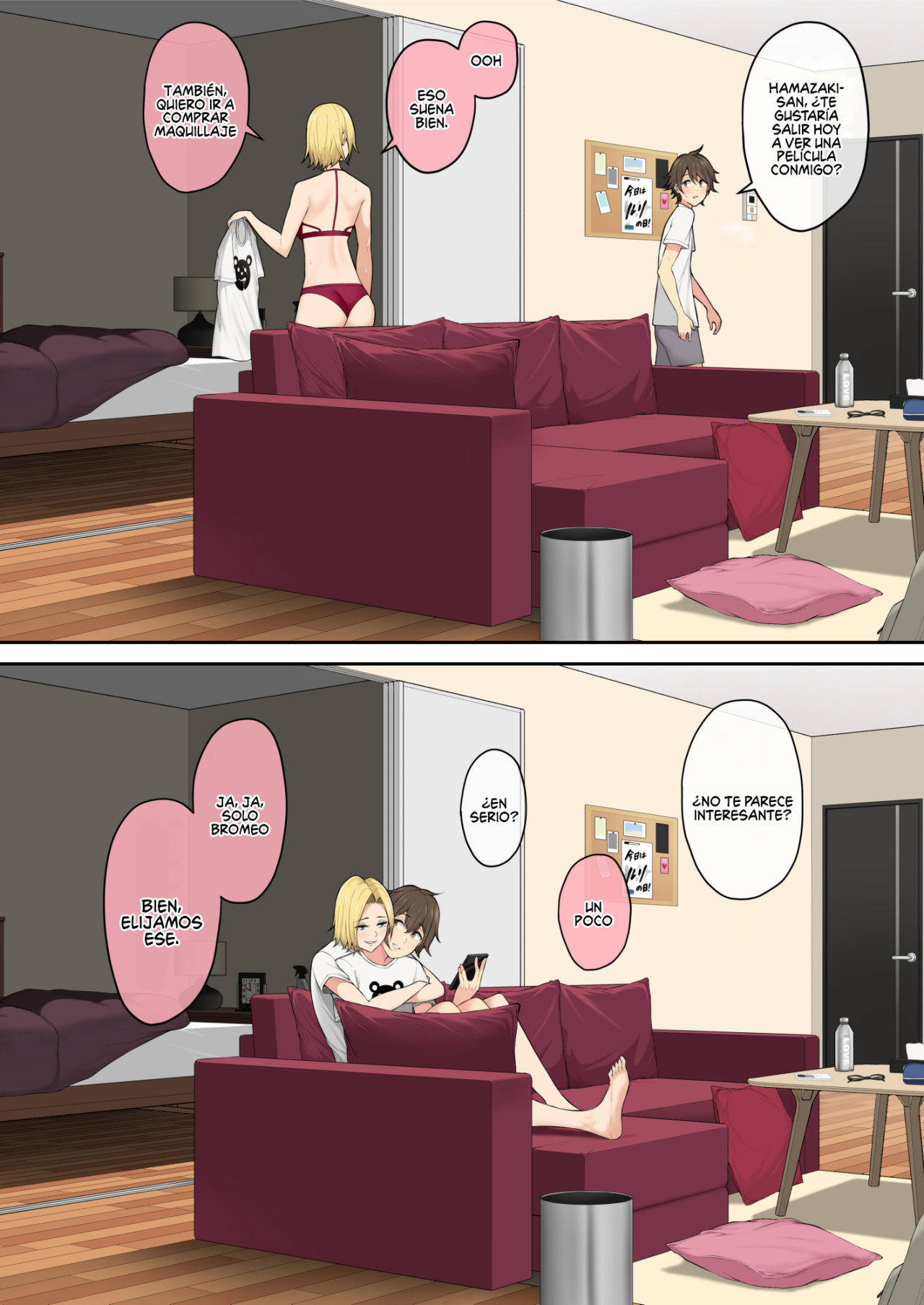 IMAIZUMI lleva a todas las GYARUS a su CASA parte 4