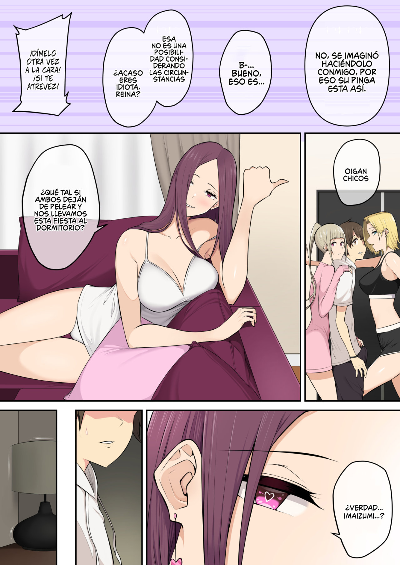 IMAIZUMI lleva a todas las GYARUS a su CASA parte 4