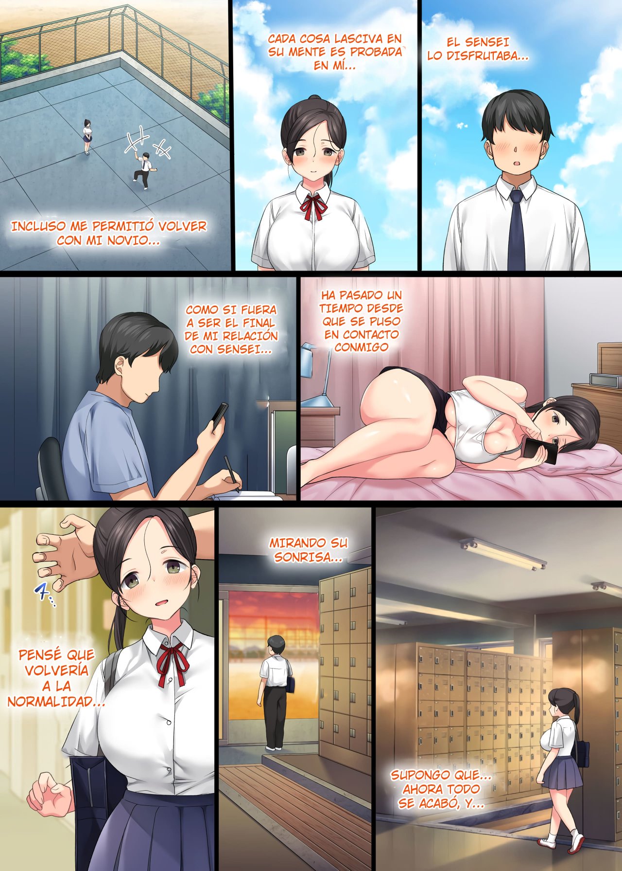 Introverted BEAUTY gets RAPED Over and Over by her Homeroom TEACHER parte 3