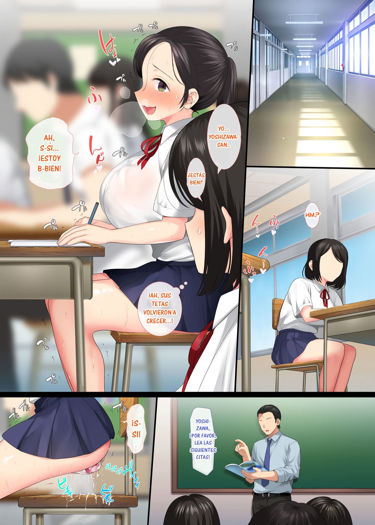Introverted BEAUTY gets RAPED Over and Over by her Homeroom TEACHER parte 3