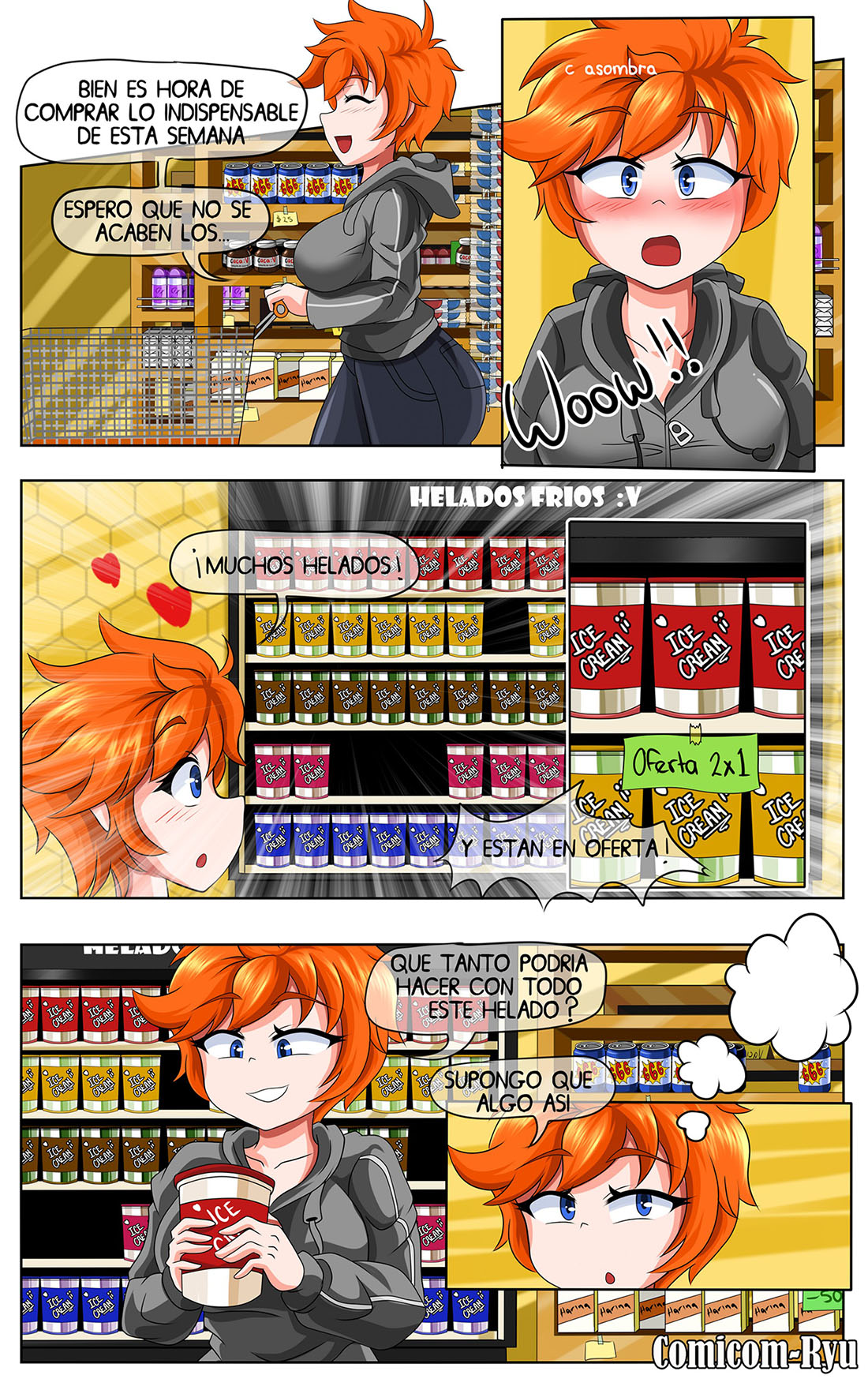 Janice en el SUPERMERCADO