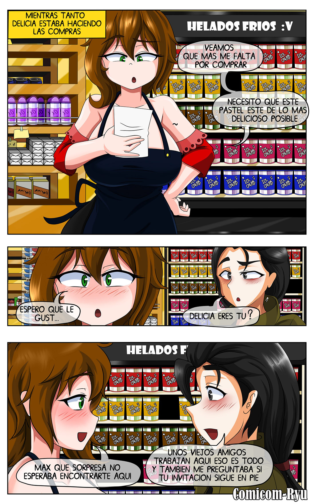 Janice en el SUPERMERCADO